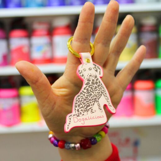 Dogalicious keyring